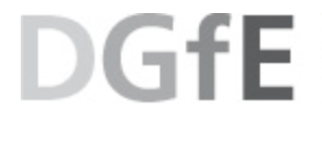 Logo DGfE