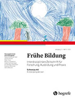 [Translate to English:] Cover: Kinder als Akteure der Kindheitsforschung
